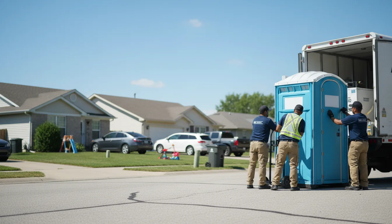 Standard Porta Potty Rentals in Mattoon, IL near me